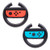 Advanctech Nintendo Switch Racing Steering Wheel Grip for Joy-con Controllers, Set of 2