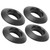 Yardwe 4pcs Kayak Retaining Ring Kayak Drip Rings for Paddles Canoe Paddle Drip Rings Oar Shaft Replacement Kayak Supplies Universal Paddles Drip Rings Rubber Band Dripping Water