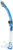 Cressi Alpha Ultra Dry Snorkel - Blue/Azure
