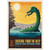 Legends of The National Parks: Crater Lake's Creature from The Deep, Vintage Poster - Premium 1000 Piece Jigsaw Puzzle for Adults