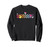 Hello Sanrio Characters Checkerboard Sweatshirt Sweatshirt