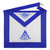 RIAZ IMPEX Masonic FREEMASON PAST Master Mason Square & Compass Blue APRON - Gift For HIM
