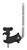 Meinl Percussion RIMCLAMP Drum Set/Percussion Rim Clamp with Height & Angle Adjustable Rod