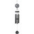 Carson Wind Chime-Solar-in Loving Memory (45")