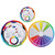 Mixing Color Wheels for The Artist 3Pcs Color Wheel, Colour Guide Wheel, Paint Mixing Learning Guide Art Class Teaching Tool, Makeup Blending Board Chart, Color Mixed Guide Mix Colours