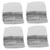 TEHAUX 400 pcs Jewelry Cleaning Wipes Silverware Polish Cloth Camera Lens Wipes Jewelry polishing Cloths Microfiber Jewelry Cloth Eye Glass Cleaners Wiping Cloth Suede Diamond Cell Phone
