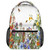 DOHOATU Backpack for Girls Boys Kids, Flower Bee Bookbag Spring Wildflowers Floral School Backpacks Elementary Bags Travel Daypack Students Laptop Backpack for Teens College DOHOATU Backpack for Girls Boys Kids, Flower Bee Bookbag Spring Wildflowers Floral School Backpacks Elementary Bags Travel Daypack Students Laptop Backpack for Teens College