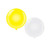 60 inch Giant Latex Balloons - Qty 2- (1) Yellow (1) White