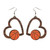 Caiyao Hollow Heart Sports Ball Wooden Earrings for Women Woody Football Basketball Volleyball Soccer Tennis Rugby Earrings Ball Game Lover-basketball Caiyao Hollow Heart Sports Ball Wooden Earrings for Women Woody Football Basketball Volleyball Soccer Tennis Rugby Earrings Ball Game Lover-basketball
