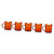 Zerodeko Mini Glass Measuring Cup 5pcs Double Mouth Milk Cup Measuring Cup Glass Coffee Mixing Cup Espresso Cup Shot Glass