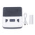Hilitand Portable White Thermal Printer for Windows XP with Bluetooth Connection 80mm Mini Receipt Ticket Bill POS Printing Machine