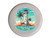 Turks and Caicos Design A Souvenir Frisbee Flying Disc 4-Pack