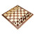DRMEE Chess Game 11" Wooden Folding Chess Boards, Handcrafted Portable Travel Chess Game for Beginner Tournament Travel Board Games