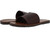 Massimo Matteo Adria Leather Slide Sequoia Brown 10 D (M)