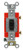 Leviton 1221-2E 20-Amp, 120/277-Volt, Toggle Single-Pole AC Quiet Switch, Extra Heavy Duty Spec Grade, Self Grounding, Black