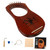 VICASKY 1 Set 7-note Lyre Strings Harp Lyre Harp Liras Instrumento Musical Wood Stringed Instrument Hand Harp Ancient Style Harp Wood Harp Metal Harmony Lyra The Strings Wrench Mahogany
