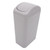 SOESFOUFU Shake Lid Trash Can Narrow Garbage Bucket Trash Paper Basket Bathroom Garbage Bin Hotel Trash Can Kitchen Bin Trashcan Convenient Trash Can Plastic Clamshell Large Small Trash Can