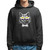 Cool Cat Nonbinary Flag Gender Neutral Subtle Enby Non Binary Enby Cute Nonbinary Black and Muticolor Unisex Hoodie