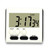 discountstore145 Timers for Kitchen Digital Kitchen Timer Countdown Stopwatch Timer with Loud Alarm Large Display Black