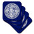 3dRose Willow Pattern in Delft Blue and White - Ceramic Tile Coasters, Set of 4 (CST_220439_3)