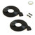2 pcs/pack black 5M 16.4ft 4 Color RGB Extension Cable LED Strip Connector Extension Cable Cord Wire 4 Pin LED Connector for SMD 5050 3528 2835 RGB LED Light Strip ?rgb wire?rgb extension cable