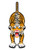 WindNSun Skyzoo Polyester Ripstop Tiger Kite, 59" Tall