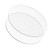 6" Buttercream Acrylic Round Cake Disks Set of 2 (0.18" or 3/16" thick) - Great for Serving Bake Goods and Art Craft Project