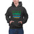 Volleyball Enthusiast's Gifts, Idea for Son's Birthday - Volleyball Success Journey Quote on Men Women Multi Size Black Pullover Hoodie