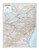 National Geographic: Mid-Atlantic USA Wall Map - 22 x 28 inches - Art Quality Print
