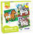 Frank My First Puzzle - Animals - A Set of 3 Jigsaw Puzzles for 3 Year Old Kids and Above