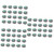 Abaodam 60 Pcs Caibei Guitar Tone Fingerboard Dots Fretboard Markers Inlay Stickers Guitar Dot Marker Dot for Guitar Bass Guitar Ukulele Pearl Inlay Sticker Guitar Bass Side Dot Shell