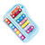 8 Note Cute Style Colorful Soundboard Hand-knocking Glockenspiel Two-in-one Percussion Instrument Professional Glockenspiel Kit