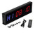 Gym Timer, LED Interval Timer Count Down Up Clock Stopwatch with Remote for Home Gym Fitness, bookmarks