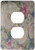 3dRose LLC lsp_46533_6 Shabby Chic Country Flowers 2 Plug Outlet Cover