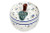 Blue Rose Polish Pottery Country Meadow Apple Baker