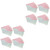 EXCEART 40 Pcs Folder File Envelopes Plastic File Storage Organizer A4 Binder Pockets Clear Poly Envelopes A4 File Pouch Document File Storage Bag Files Student Container Cartoon Abs