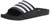 adidas unisex adult Adilette Boost Slide Sandal, Black/White/Black, Mens 11/Womens 12