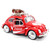 Motor city classics 1:24 Scale 1966 VW Beetle with Bottle on Top Rack