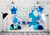 BELECO 7x5ft Cake Smash First Year Backdrop First Birthday Decor Baby Boy 1st Bday Photography Backdrop for Party Decorations Photoshoot Photo Background Props