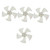 Veemoon 4pcs 5 Floor Fan Blade Plastic 5 Leaves Fan Blades Fan Blade Replacement Camper Fan Blade Evaporator Fan Blade Table Fan Blades Vertical Fan Table Fan Plastic Blades Camper Van Usb
