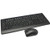 Bornd Wireless Keyboard and Mouse Combo, Black (W521)