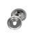 50 Piece Stainless Steel Snap Fastener, Cap & Socket Only, Marine Grade, 5/8' Cap