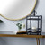 Deco 79 Metal Pillar Candle Lantern, 8" x 8" x 16", Black