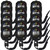 Multi-Function Electronic Digital Sport Stopwatch Timer, Large Display with Date Time and Alarm Function,Suitable for Sports Coaches Fitness Coaches and Referees (15pack)