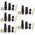 VICASKY 5 Sets Saxophone Accessories Alto Saxophone Ligature Alto Sax Ligature Tenor Sax Ligature Saxophone Flute Head Plastic Fasteners Saxophone Replacement Mouth Reed Hat Abs