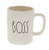 Rae Dunn by Magenta BOSS Ceramic Coffee Mug