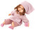 Gotz Muffin Soft Mood 13" Cuddly Baby Doll with Brown Hair to Wash and Style