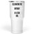 Cool Birthday Gifts for Sister, Present From Bffs - Design on 30 Oz White Stainless Steel Large Tumbler