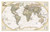 National Geographic World Explorer Executive Wall Map - Antique Style - 32 x 20 inches - Art Quality Print