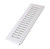 Decor Grates PL212-WH 2-Inch by 12-Inch Plastic Floor Register, White